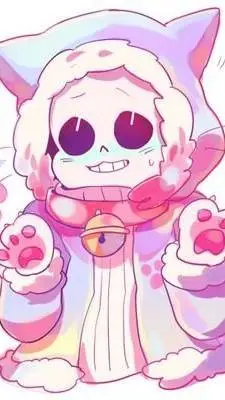 ai character: Sans Gatito👀🙏 background