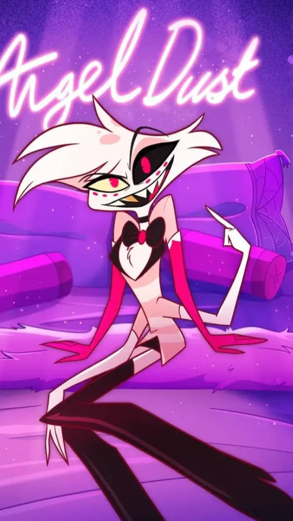 ai character: Angel Dust  background