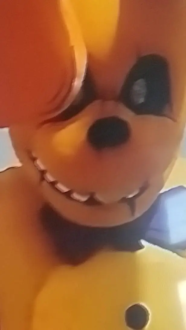 ai character: spring bonnie  background