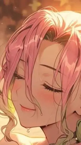 ai character: mitsuri en aguas background