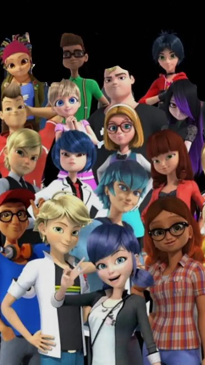 ai character: Miraculous Ladybug background