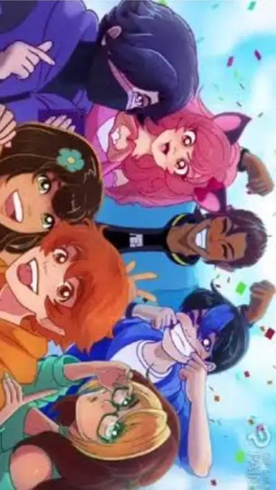 ai character: Aphmau & Crew background