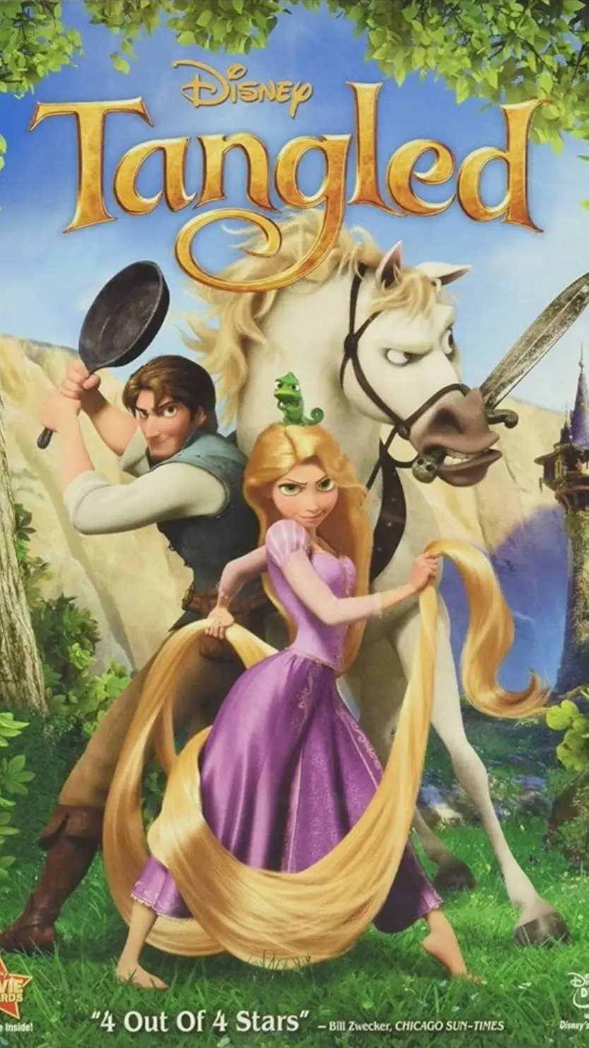 ai character: Tangled background