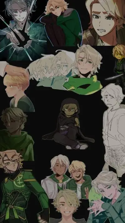 ai character: Lloyde ninjago  background