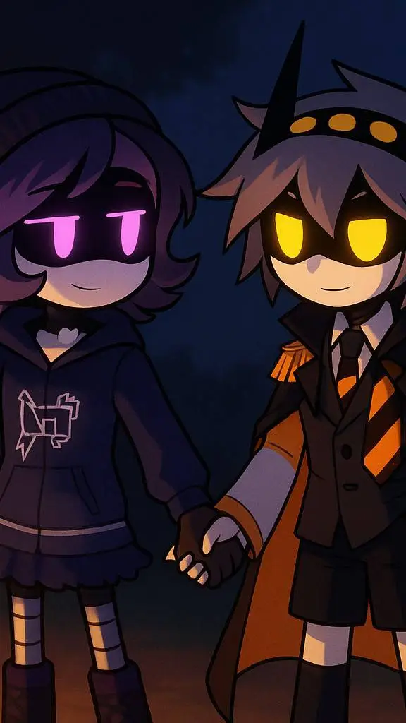 ai character: tu x uzi background