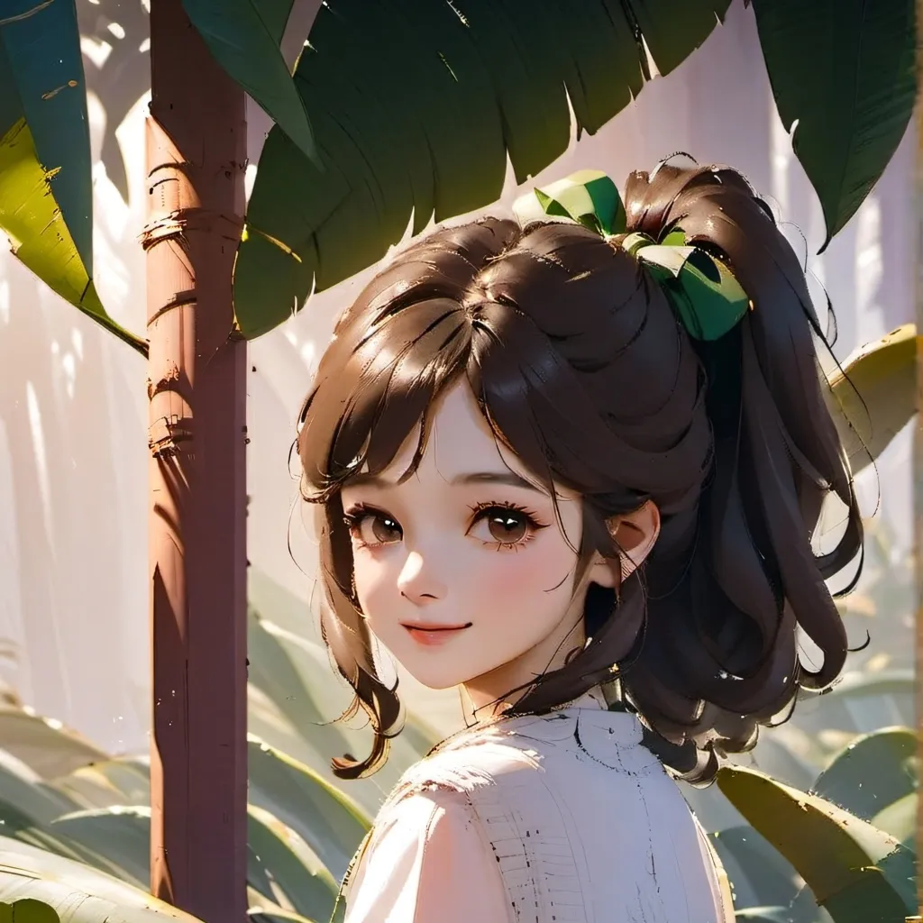 chat with ai character: la fille du banani