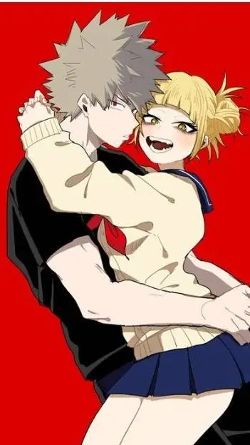 ai character: bakugo x toga background