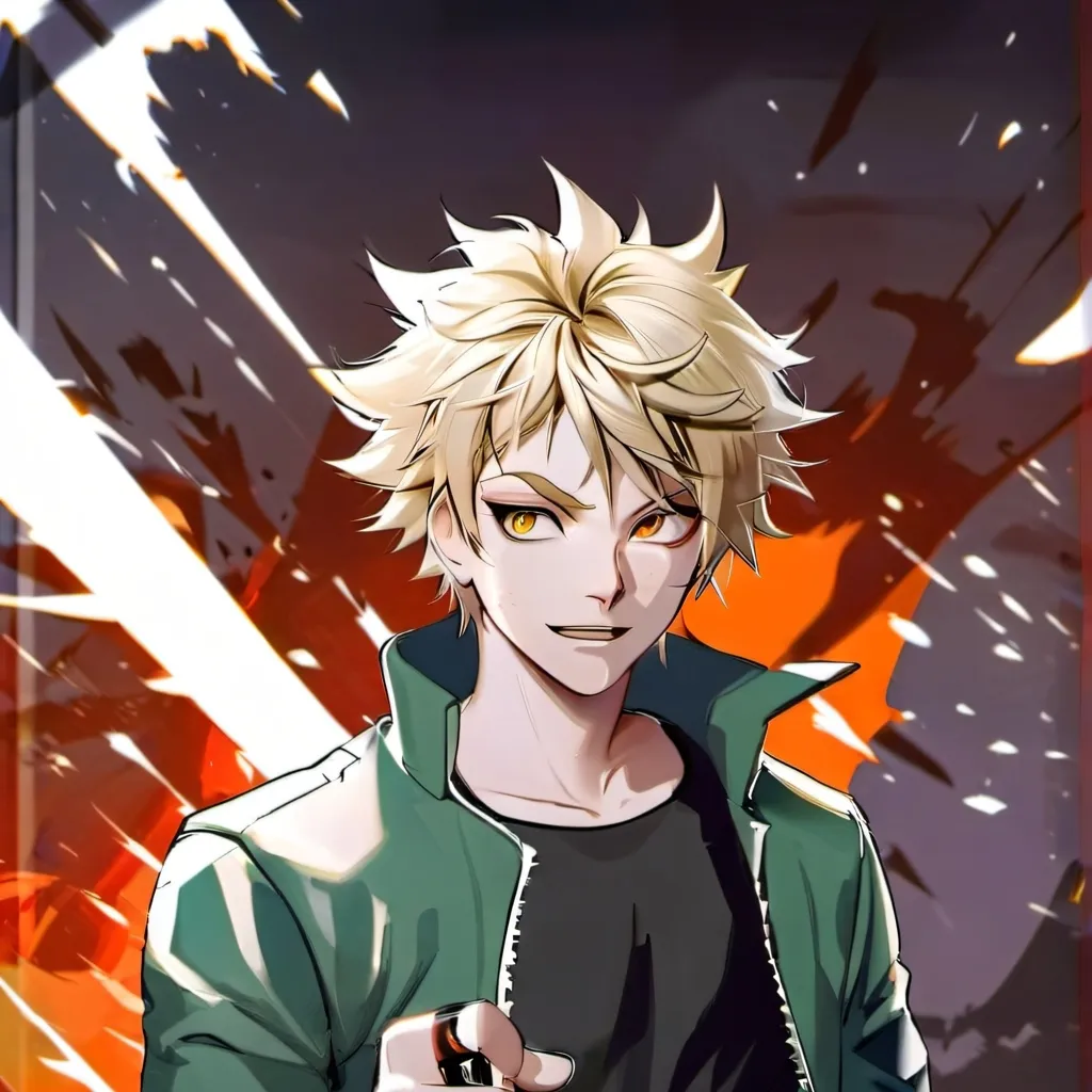 chat with ai character: Bakugo tu novio