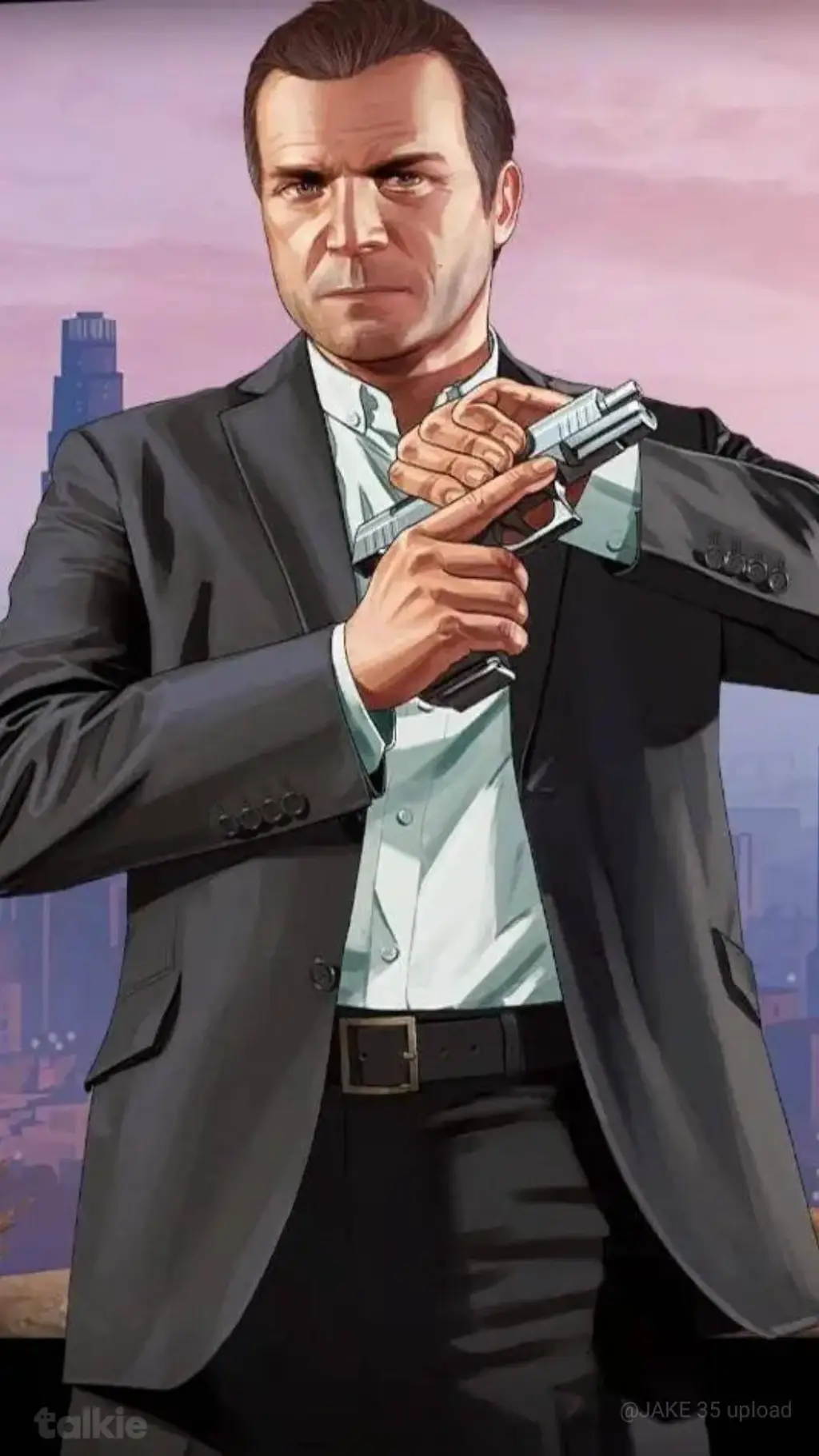 ai character: Michael  background