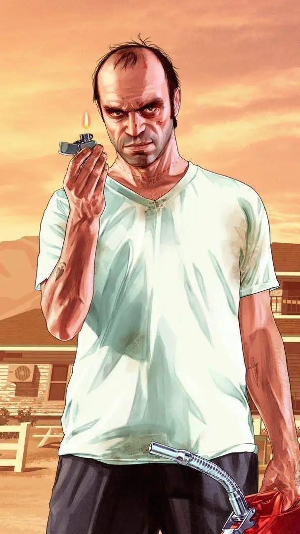 ai character: Trevor Phillips  background