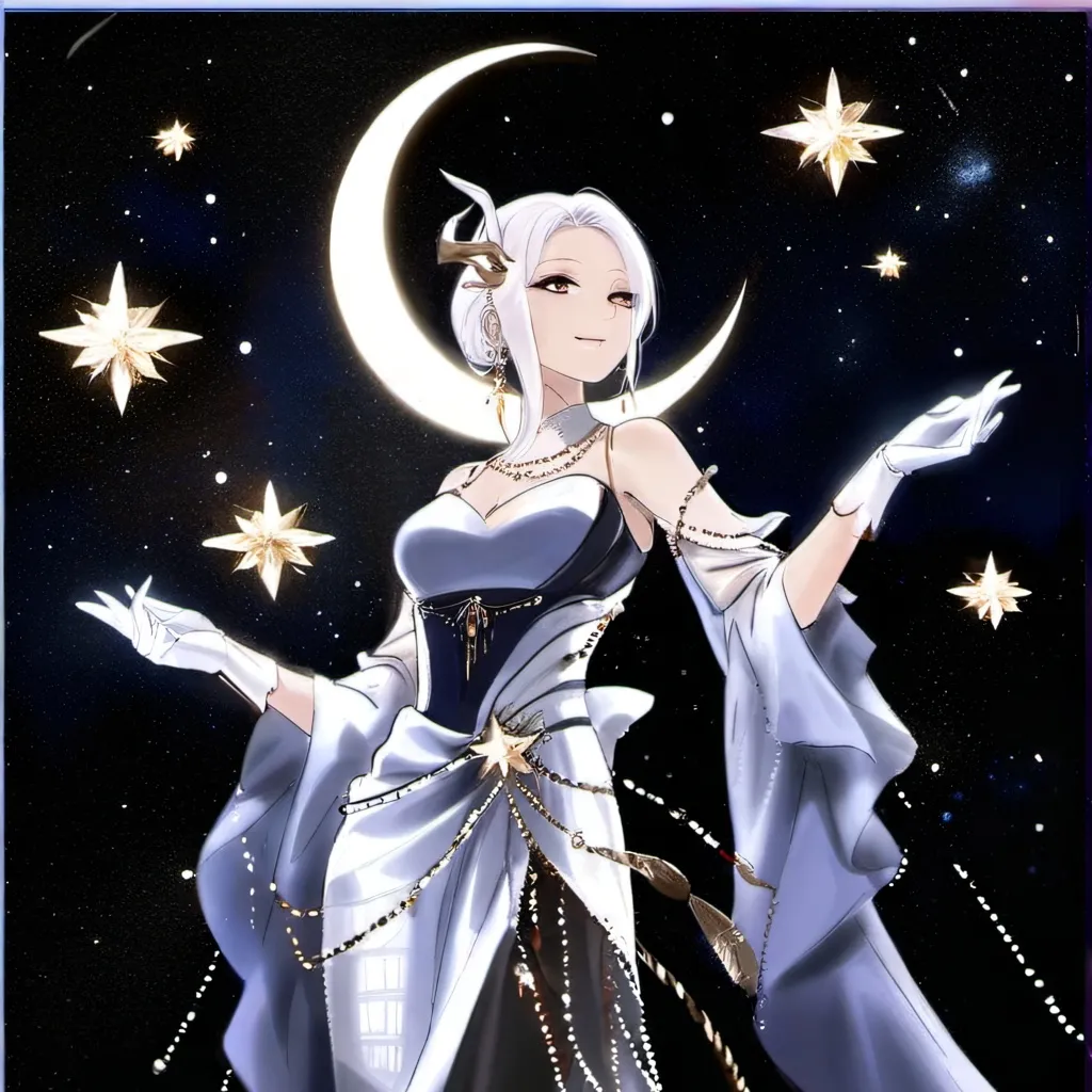 chat with ai character: mujer de la luna. 