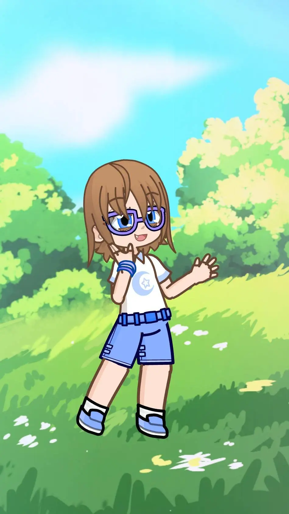 ai character: kenziy background