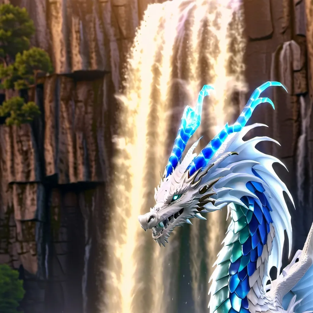 chat with ai character: blue drakon