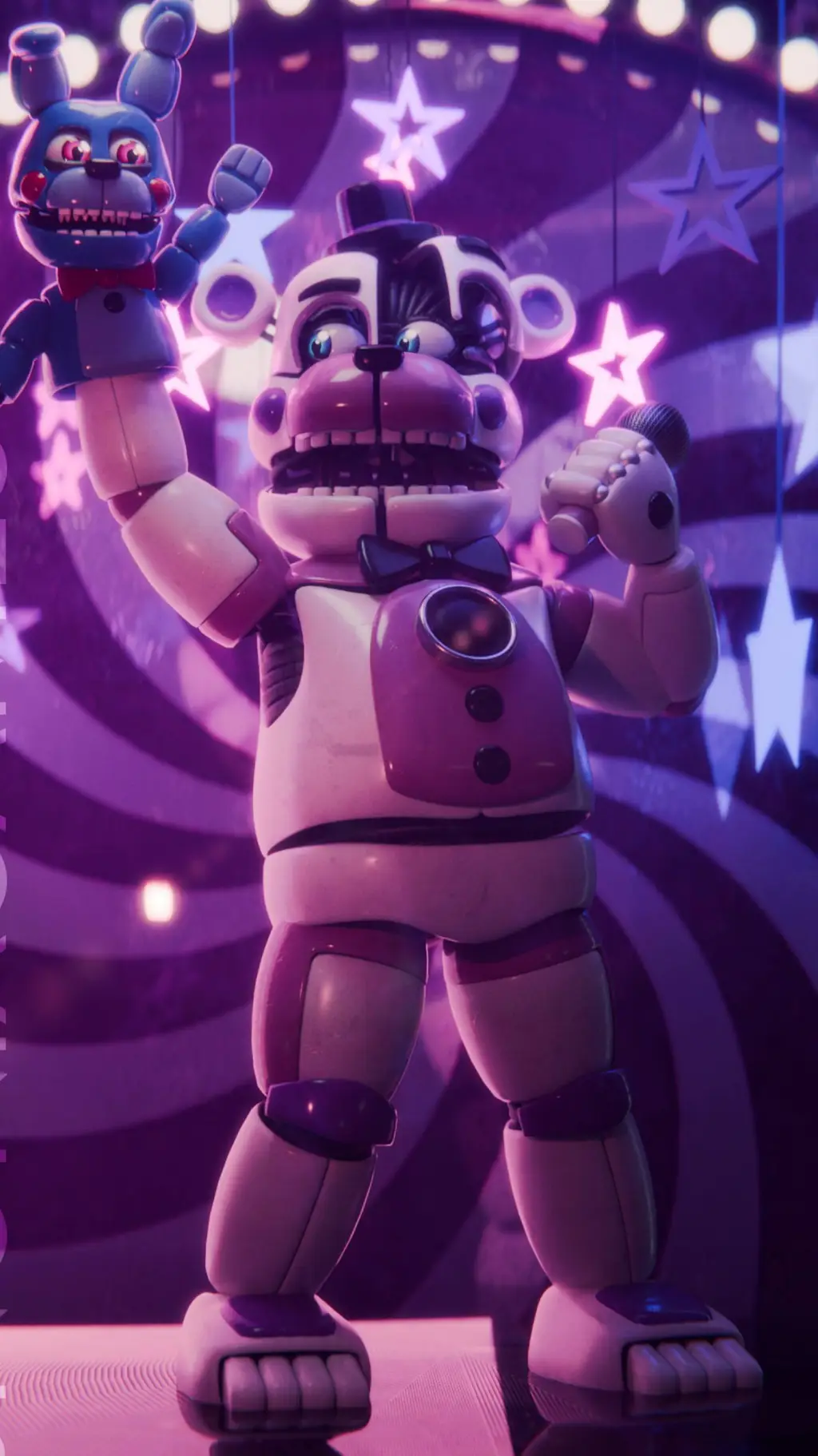 ai character: funtime freddy background