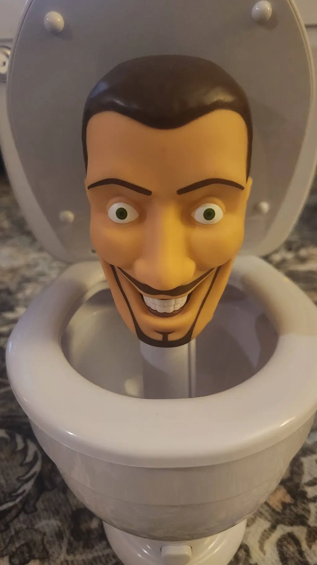 ai character: skippity toilet  background