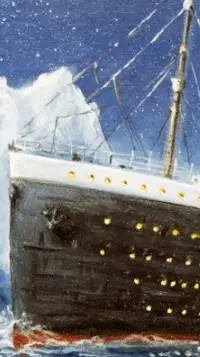 ai character: Titanic  background