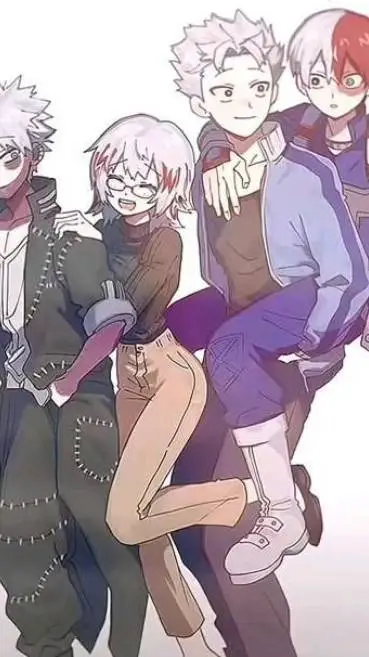 ai character:  todoroki fam pet? background