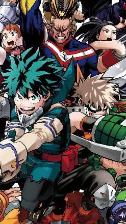 ai character: mha your school  background