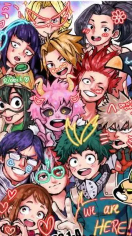 ai character: mha common room background