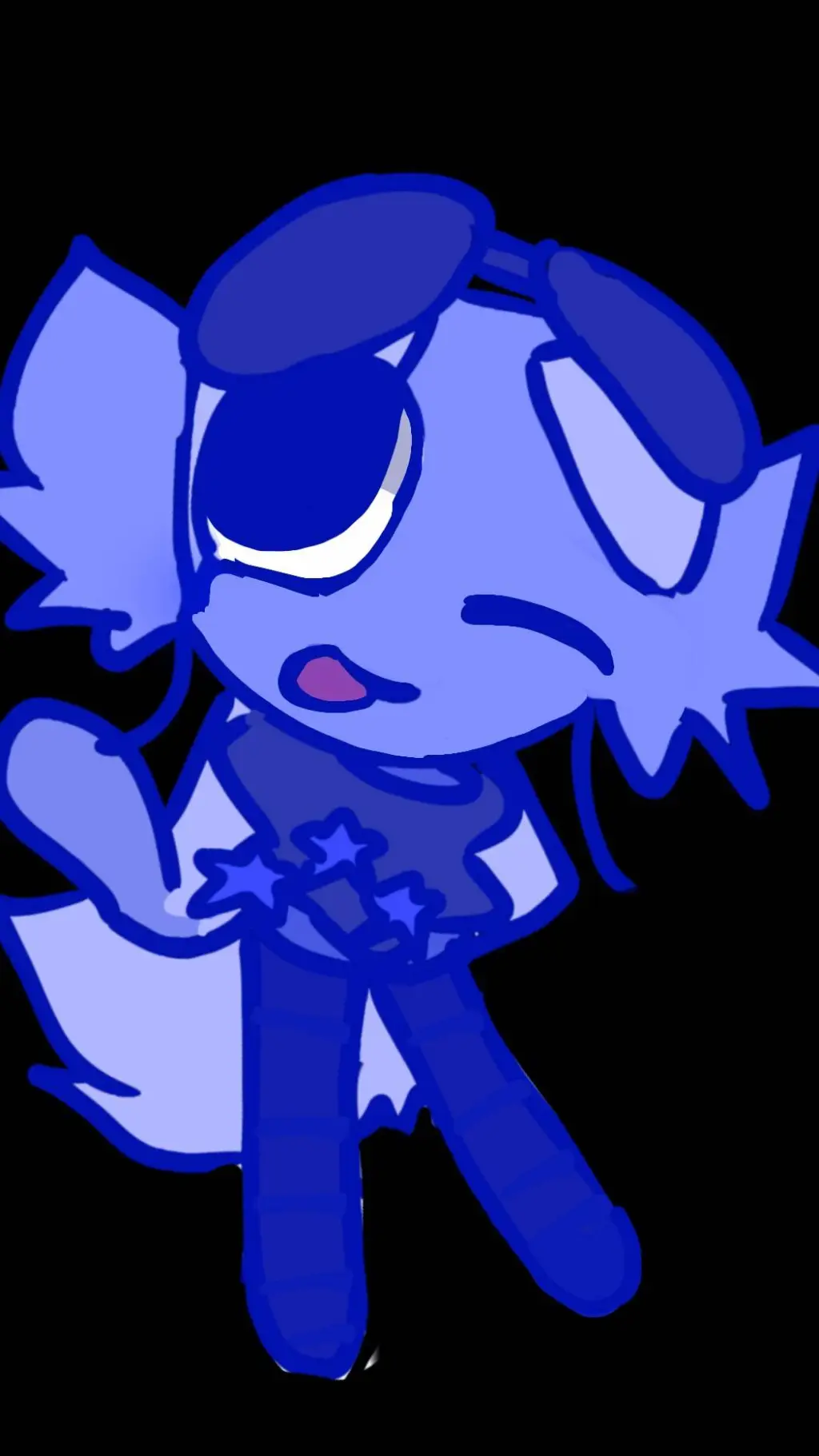ai character: Nightley - [🌌] background