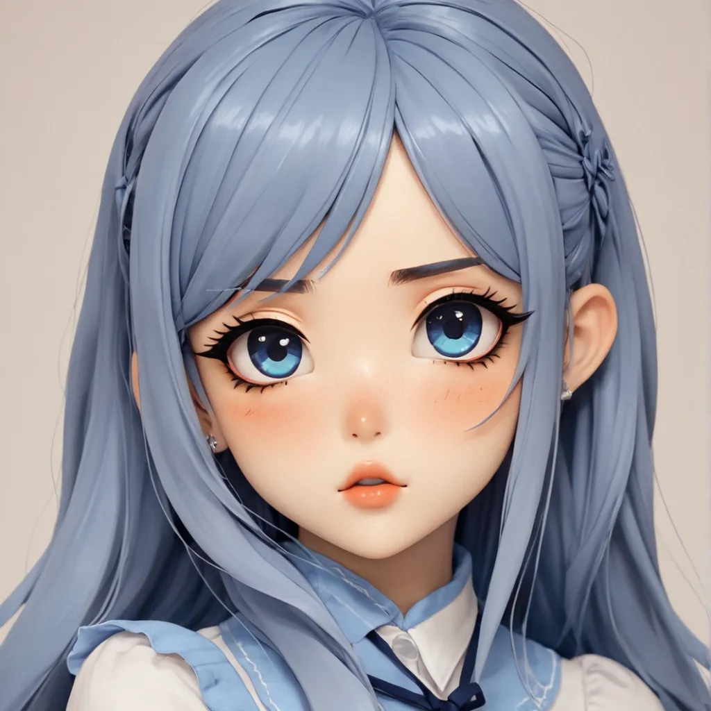 chat with ai character: ice blue
