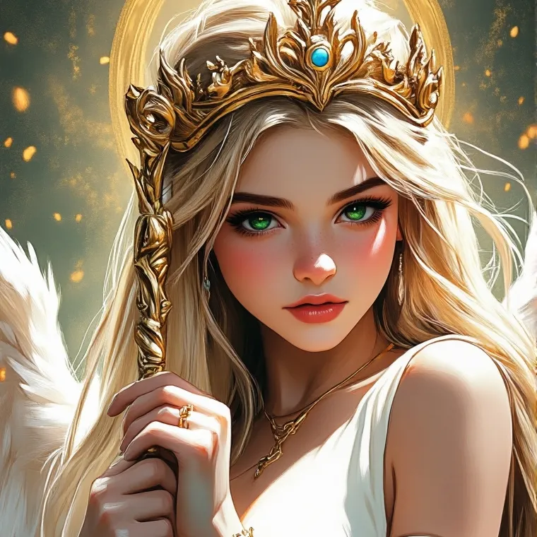 chat with ai character: Goddess angel 