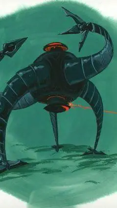 ai character: Omnidroide v.x10 background