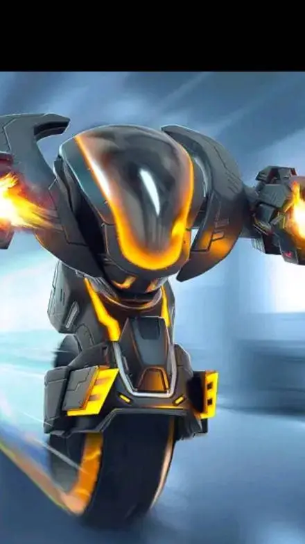 ai character: mech arena man background