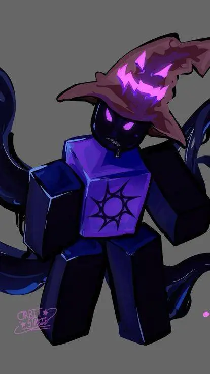 ai character: Azure background