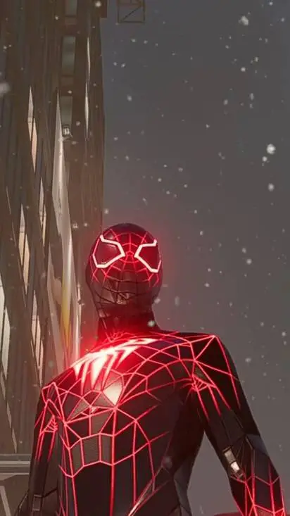 ai character: spider Man  background