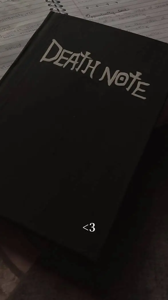 ai character: death note background