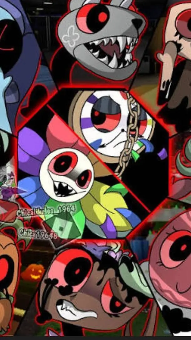 ai character: dandys world camp background