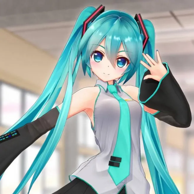 chat with ai character: Miku!