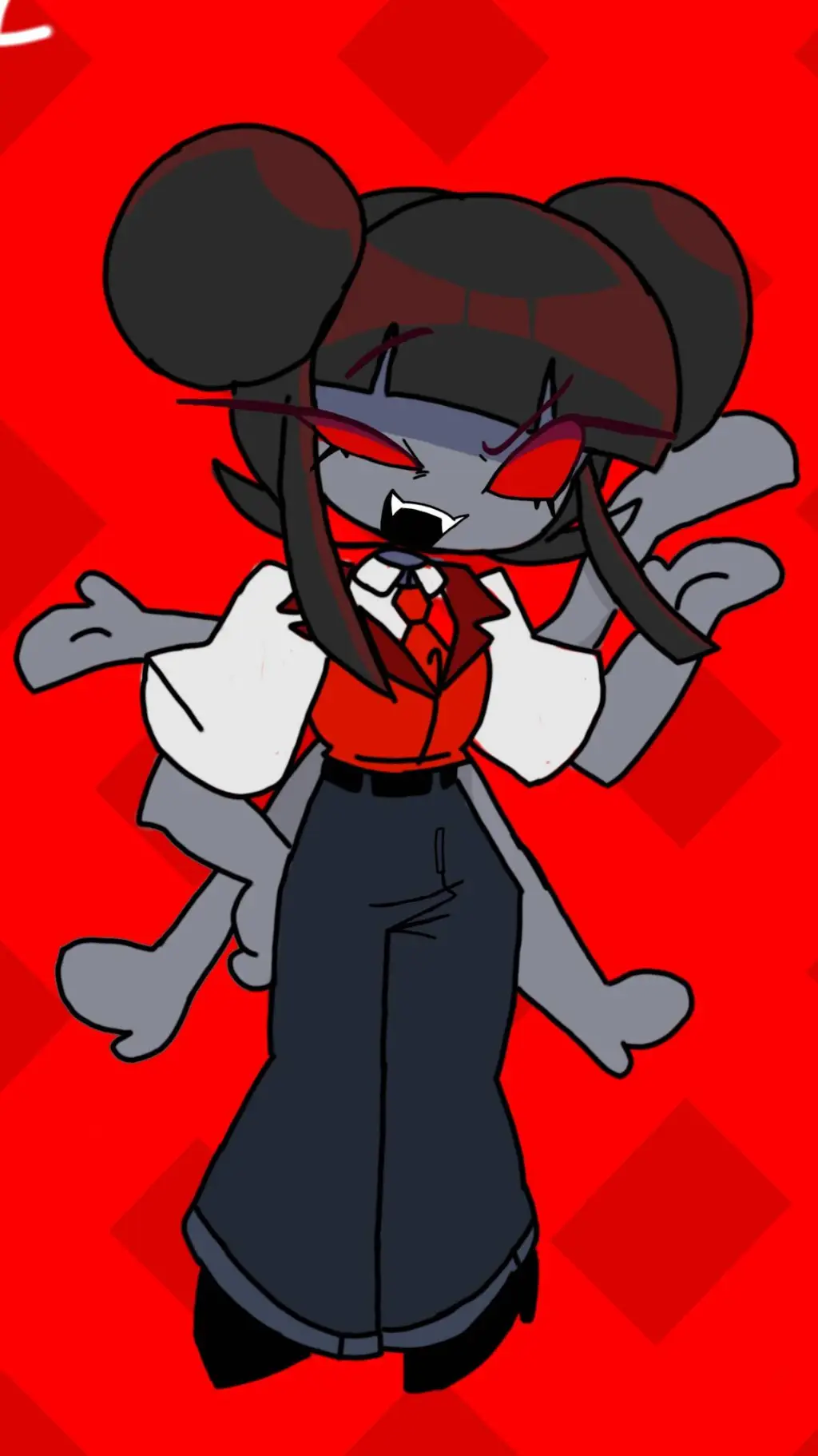 ai character: Widow background