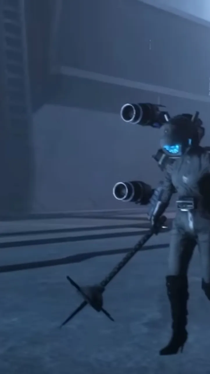 ai character: Camera woman 3.0 background