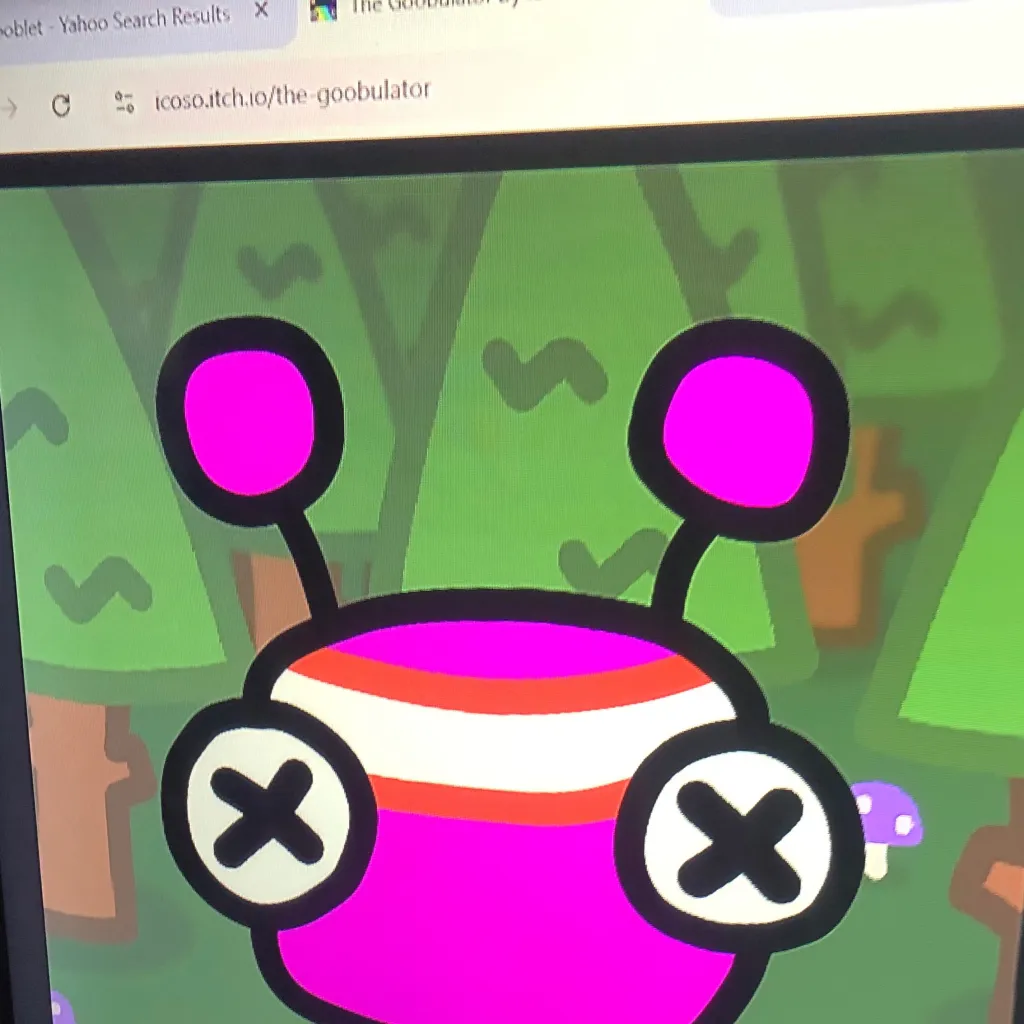 chat with ai character: Pink gooblet