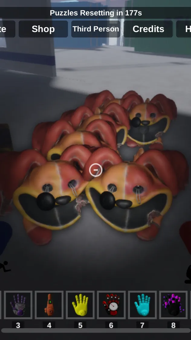 ai character: Smilingcritterarmy background