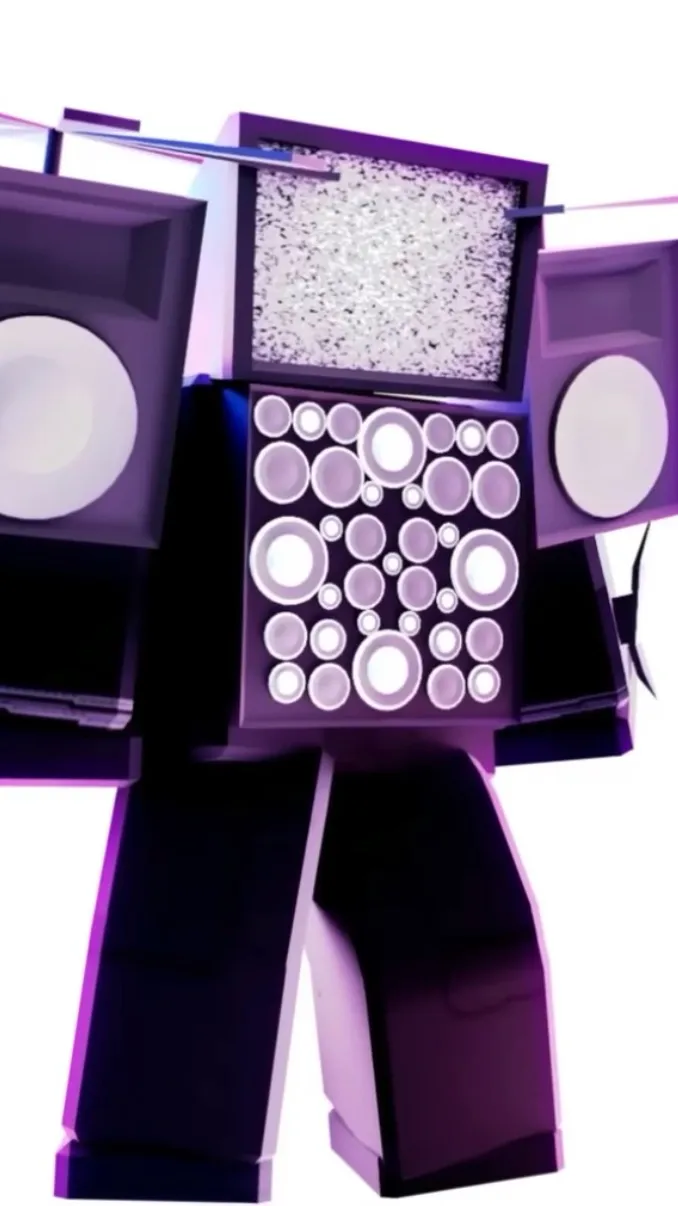 ai character: Titan cinemaman background