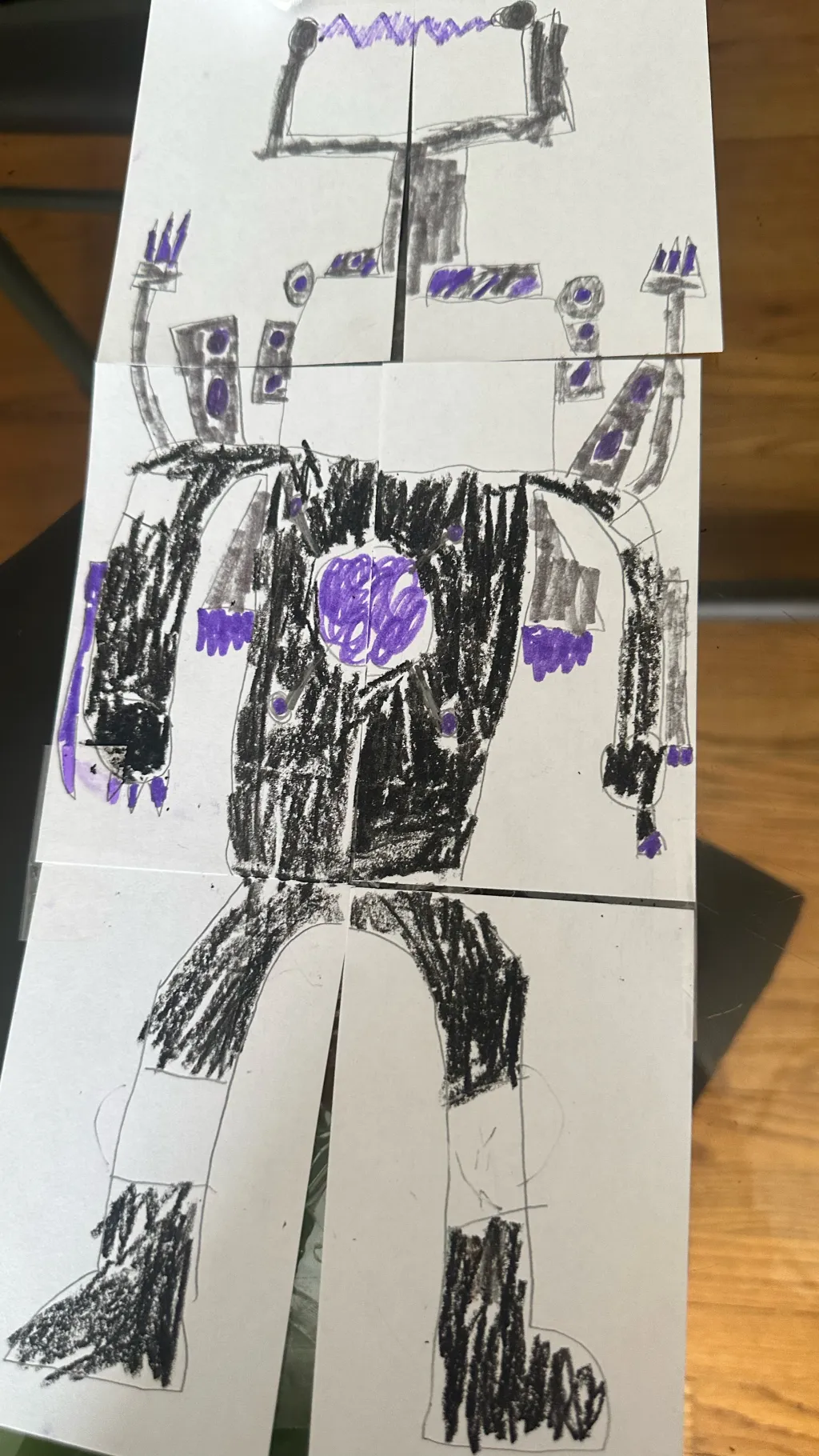ai character: Titan tv man alt 2 background