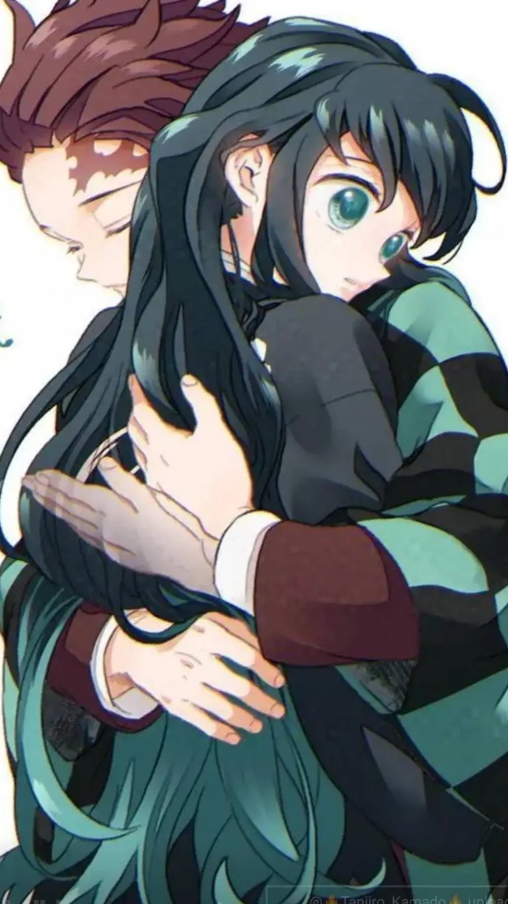 ai character: Muichiro x tanjiro background