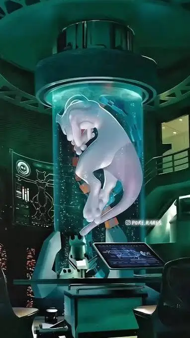 ai character: void lab.  background