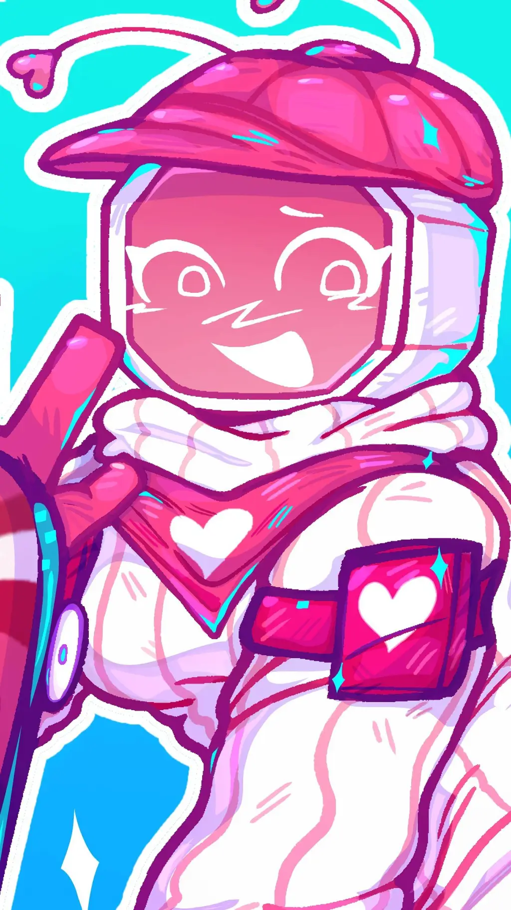 ai character: Veeronica Lovebug background