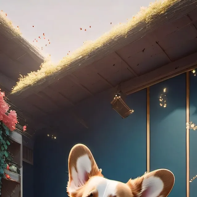 chat with ai character: Corgi