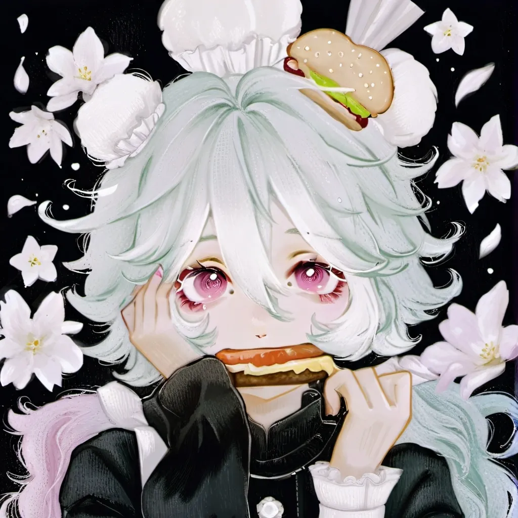 chat with ai character: white lily cookie