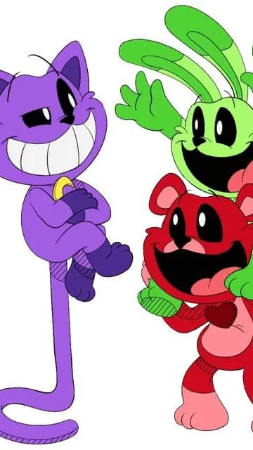 ai character: Catnap hoppy bobby background