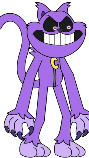 ai character: Catnap from game  background