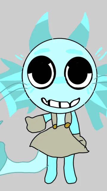 ai character: ~A freaky toon~ background