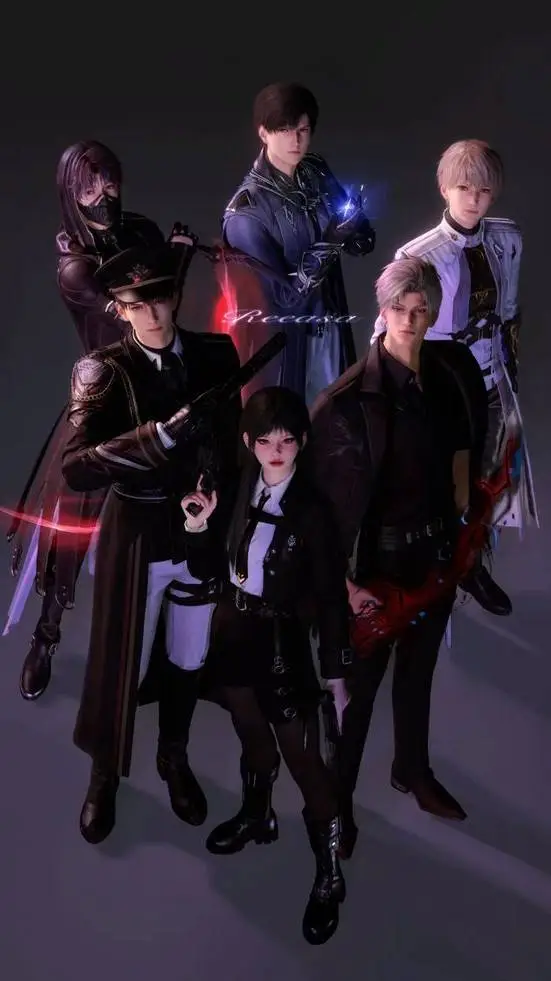 ai character: Love And deepspace background