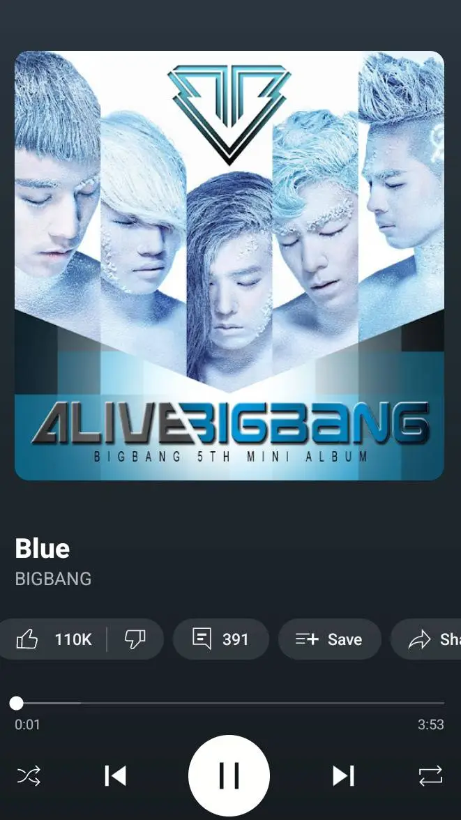 ai character: big bang  background