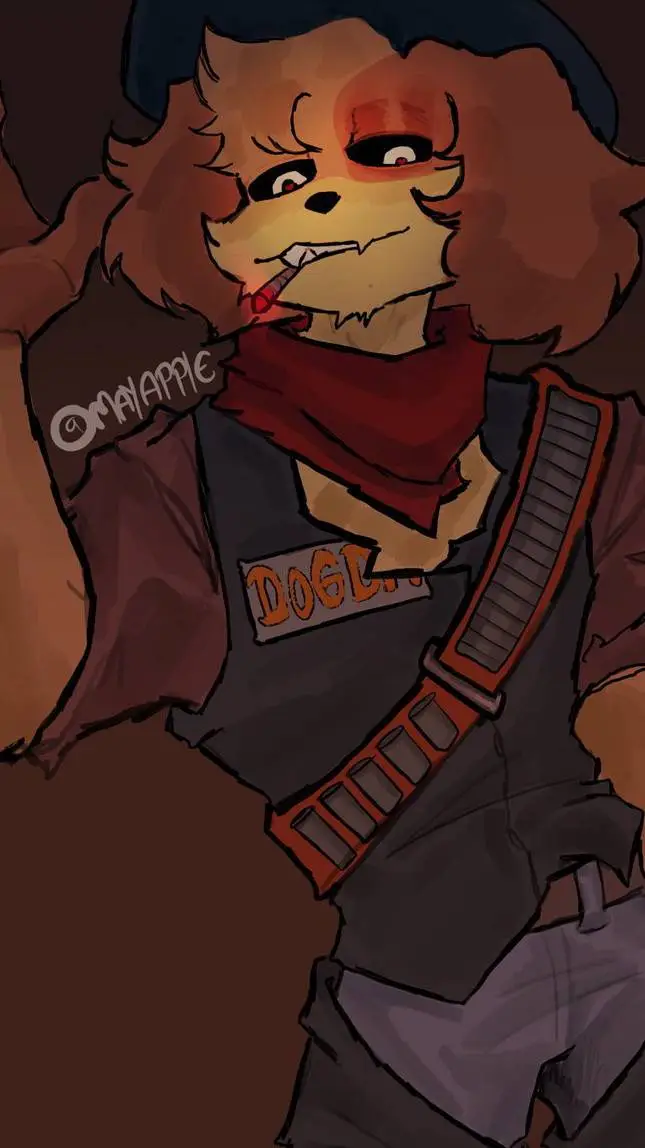 ai character: DOG DAY🐕 background